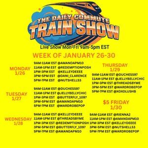 THE DAILY COMMUTE- C'MON AND RIDE THIS TRAIN!